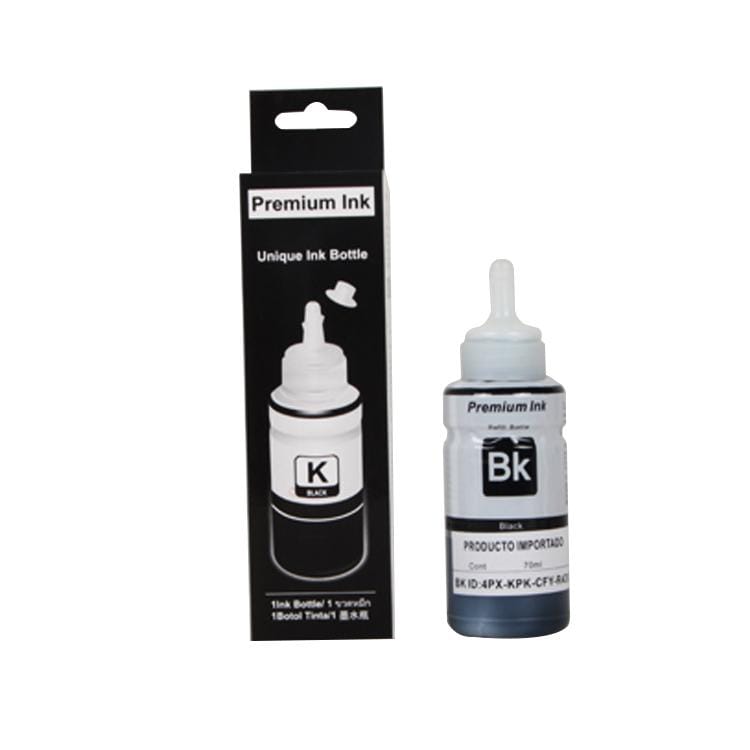 Universal Black Dye Based Ink Bottle (70ml) - ASTA Brand