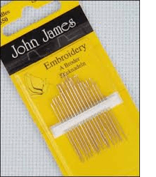 John James Hand Sewing Needles Embroidery