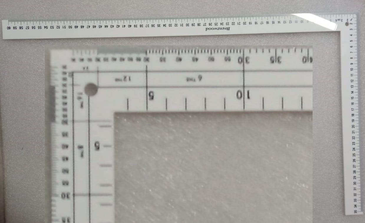 L Square Ruler Plastic