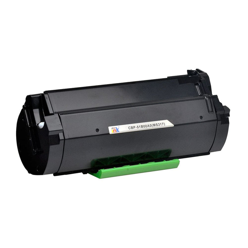 Lexmark MS317dn, MX317dn Black Compatible Toner Cartridge - Alternate Brand