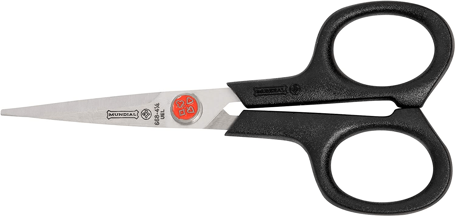 Mundial Embroidery Scissors 4.14" - Red Dot 668