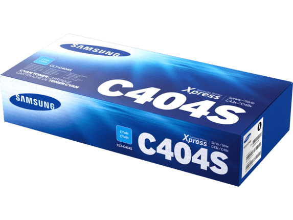 Samsung CLT-C404S Cyan Original Toner Cartridge (ST975A)