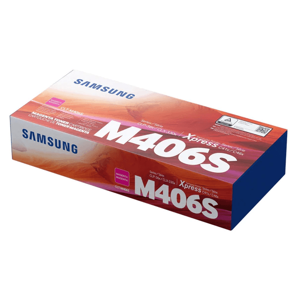 Samsung CLT-M406S Magenta Original Toner Cartridge (SU254A)