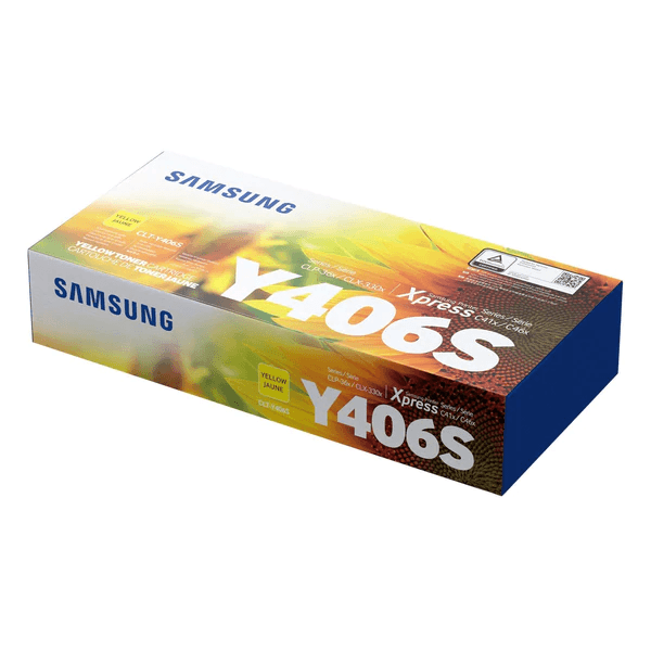 Samsung CLT-Y406S Yellow Original Toner Cartridge (SU464A)