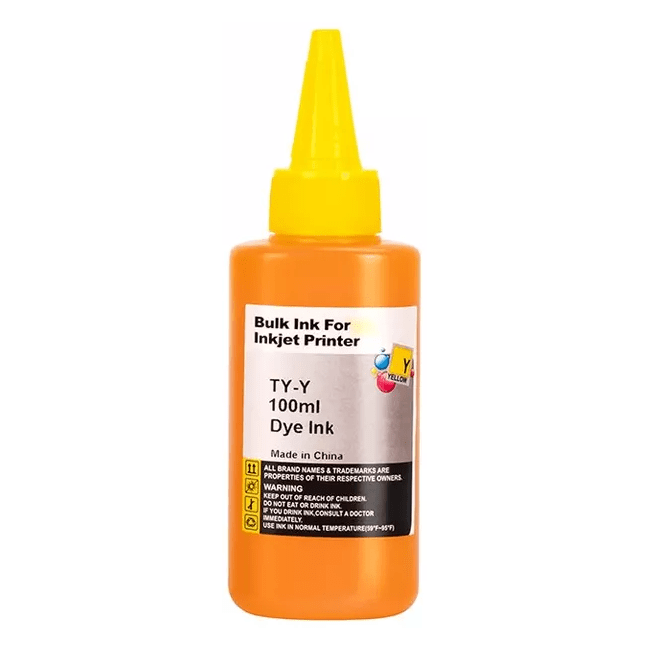 100ml Universal Dye Based Bottled Ink - Print-Tank Brand