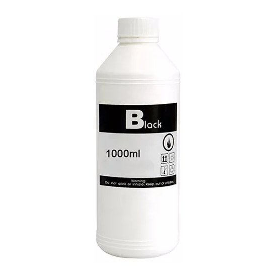 1 Litre Black Pigment Bottled Ink for Epson - Print-Tank Brand