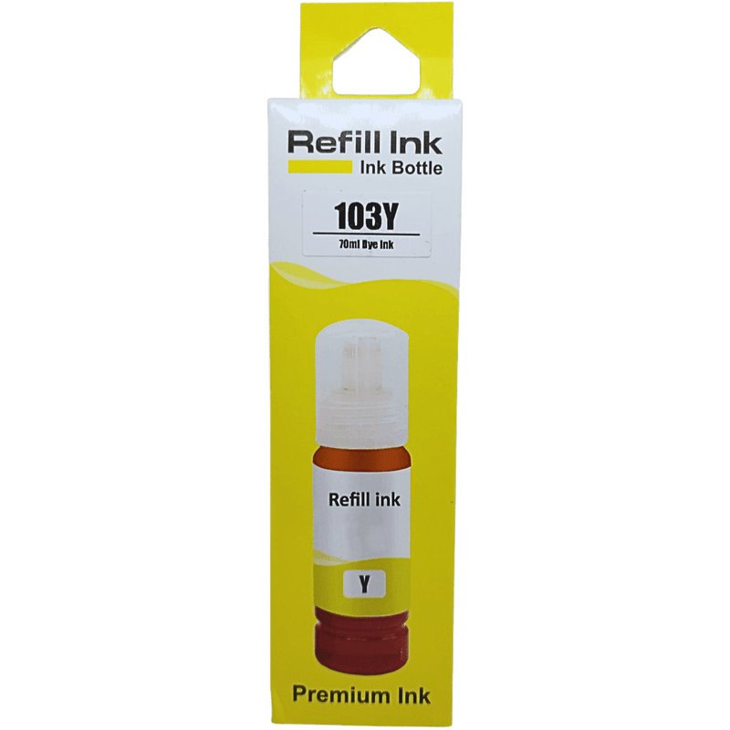 Epson Ecotank 103 Refill Ink - Print-Tank Brand - Yellow