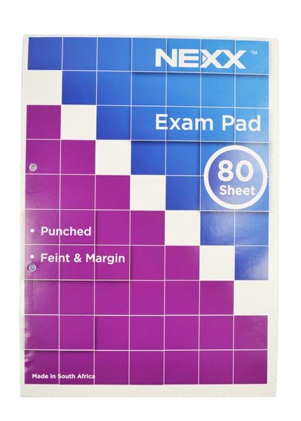 Examination Pad (A4 Punched, 80 Pages)