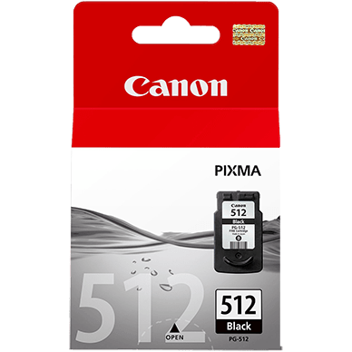 Canon PG-512 High Yield Black Original Ink Cartridge (PG512)