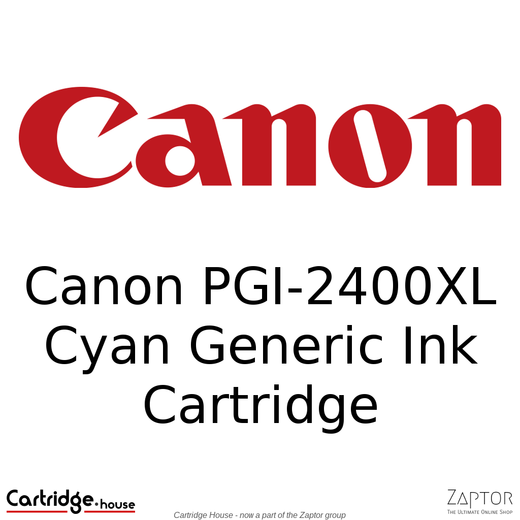 Canon PGI-2400XL Cyan Compatible Ink Cartridge - Alternate Brand