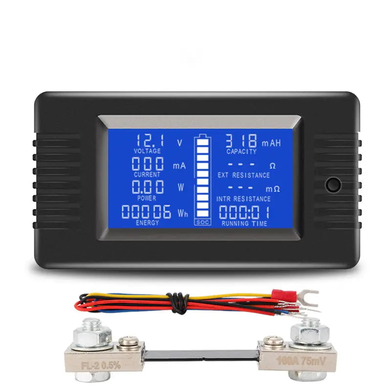 PZEM 100A DC Multimeter Energy / Current / Volt / Internal Resistance Meter