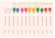 Pearl Head Pins