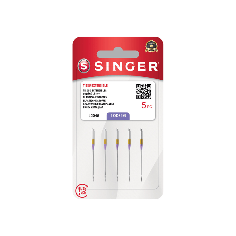 2045 Ball Point Singer Needles for Domestic Machines