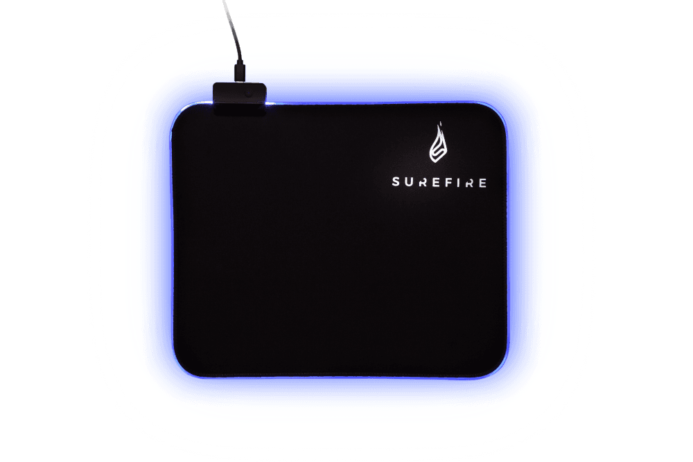 SUREFIRE Silent Flight RGB- Gaming Mouse Pad