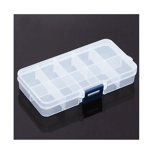 Plastic Organiser Small 10 compartment