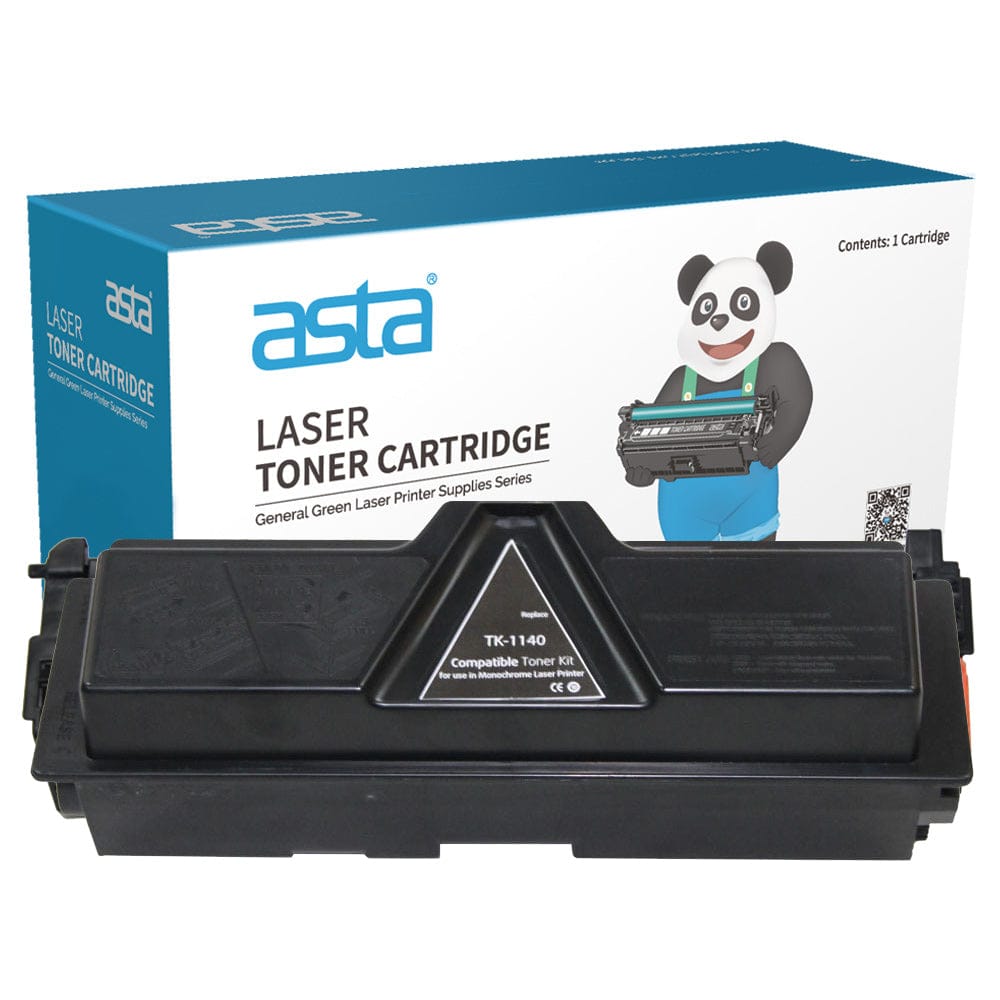 Kyocera TK-1140 Black Compatible Toner Cartridge - ASTA Brand