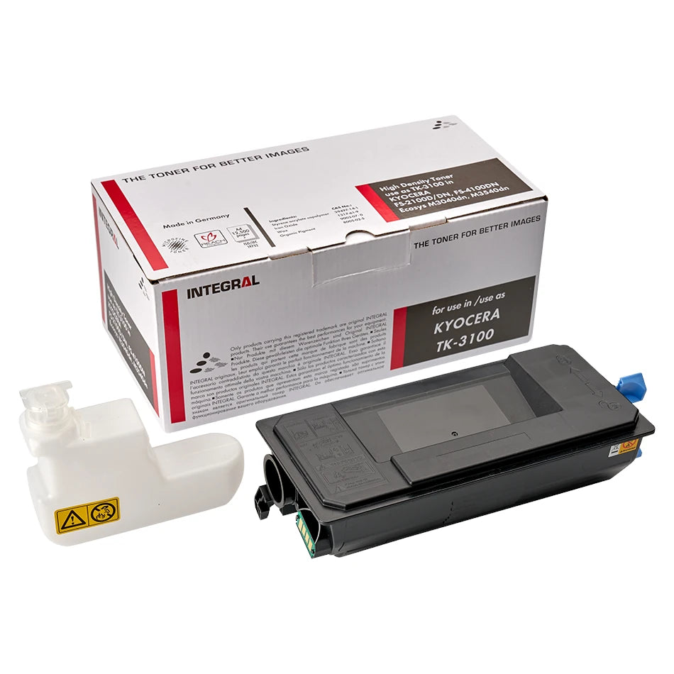 Kyocera TK-3100 Black Compatible Toner Cartridge - Integral Brand