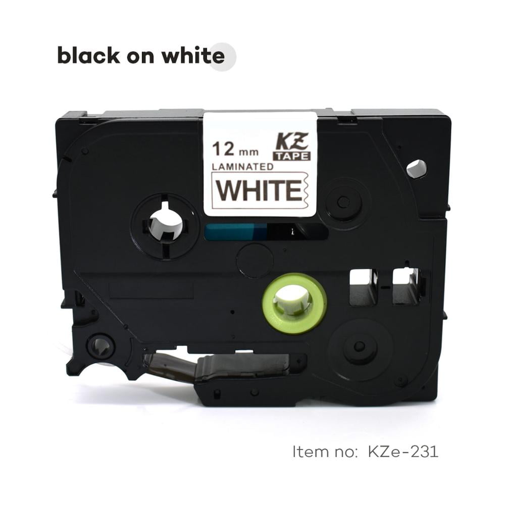 Brother Compatible TZe Labeling Tape – 12mm x 8m