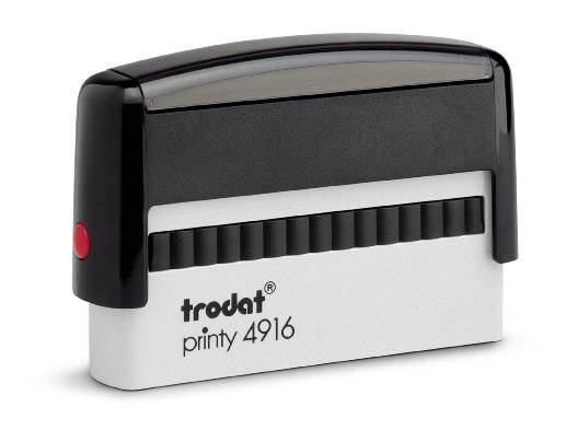 Trodat Basic Series 4916 Custom Rubber Stamp – 70mm x 10mm