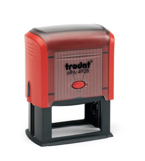 Trodat Enhanced 4928 Custom Rubber Stamp – 60mm x 33mm