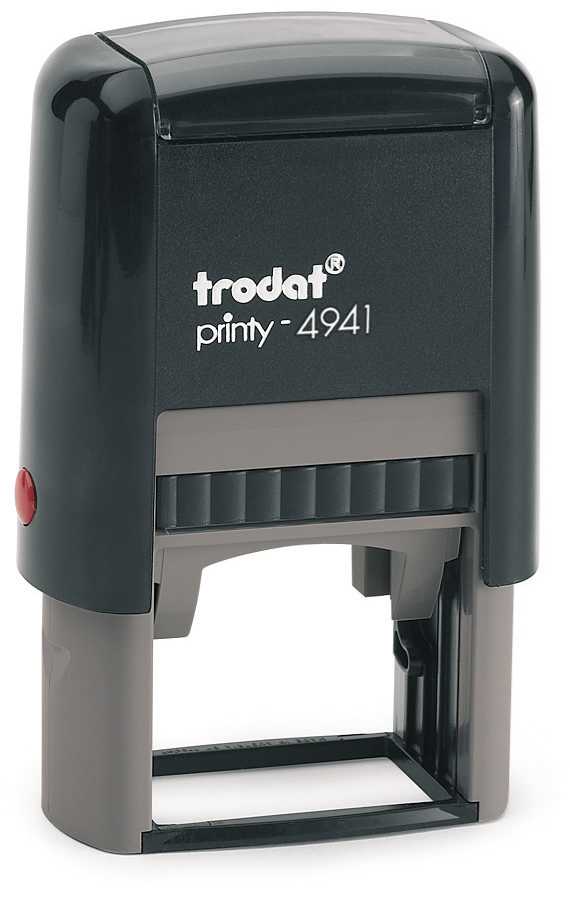 Trodat Basic Series 4941 Custom Rubber Stamp – 41mm x 24mm