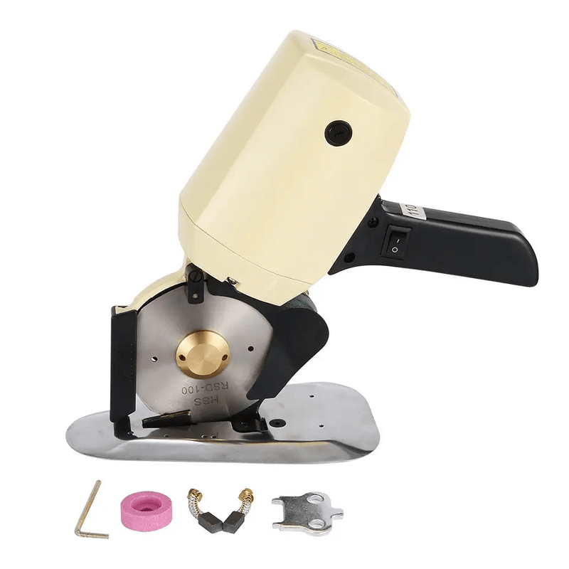 Electric Fabric Rotary Cutter - 100mm Blade