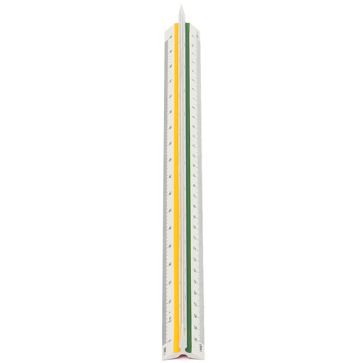 Triangular Scale Ruler (1:100, 1:200, 1:250, 1:300, 1:400, 1:500)