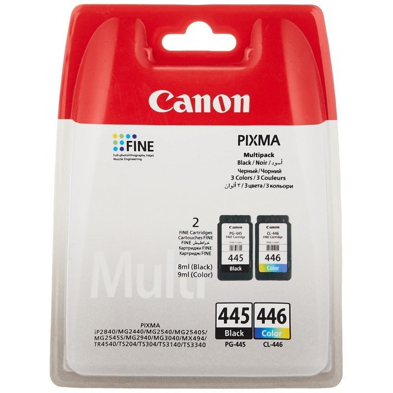 Canon PG-445/CL-446 - Ink Multipack (Black &amp; Tri-Colour) - Original