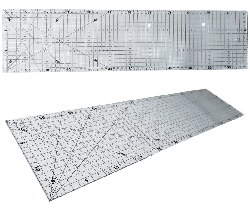 Sewers Companion  Ruler 60 x 15 cm x .3cm