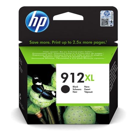 HP 912XL Black Original Ink Cartridge (3YL84AE)