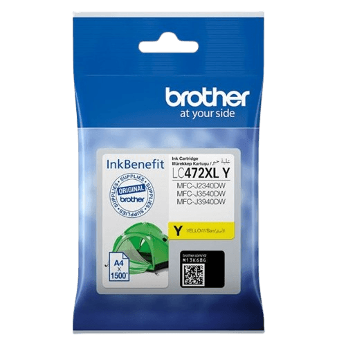 Brother LC-472 XL Yellow Original Ink Cartridge