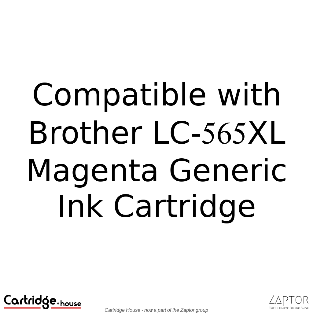 Brother LC-565XL Magenta Compatible Ink Cartridge - Alternate Brand