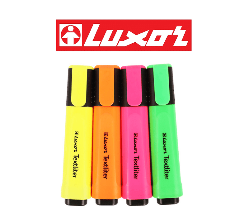 Luxor Text Highlighters Set