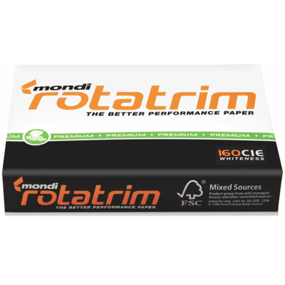 Mondi Rotatrim A4 80gsm Paper Ream (500 Sheets)