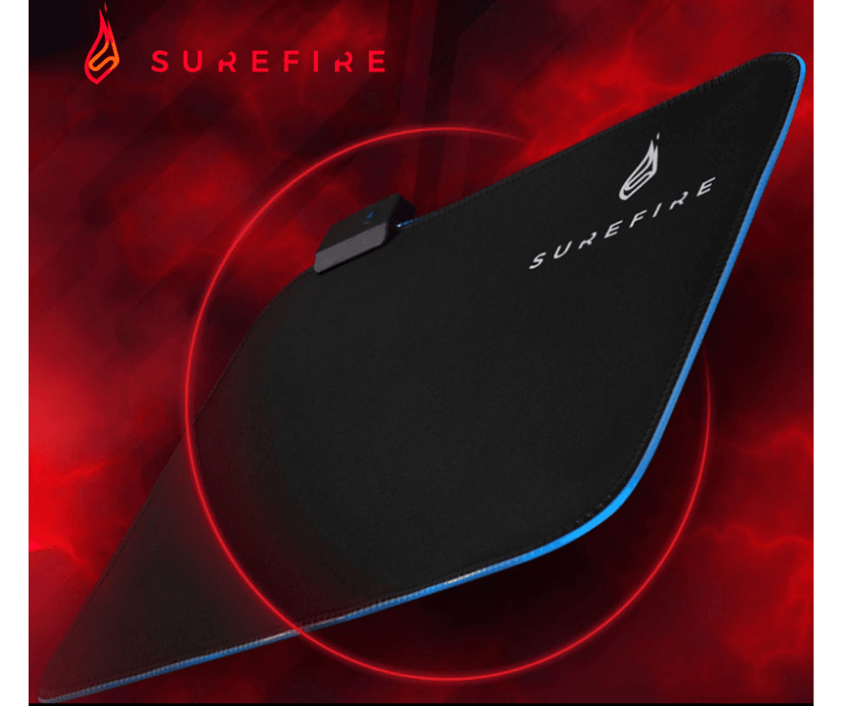 SUREFIRE Silent Flight RGB- Gaming Mouse Pad