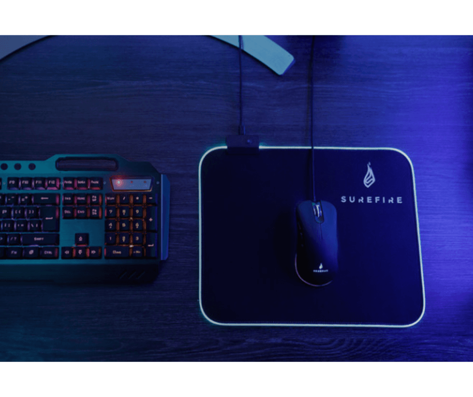 SUREFIRE Silent Flight RGB- Gaming Mouse Pad