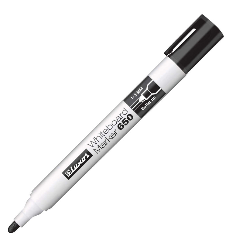 Luxor 650 Black Whiteboard Marker