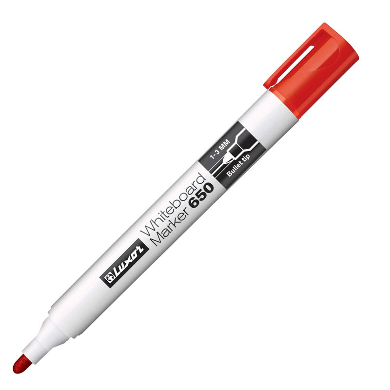 Luxor 650 Red Whiteboard Marker