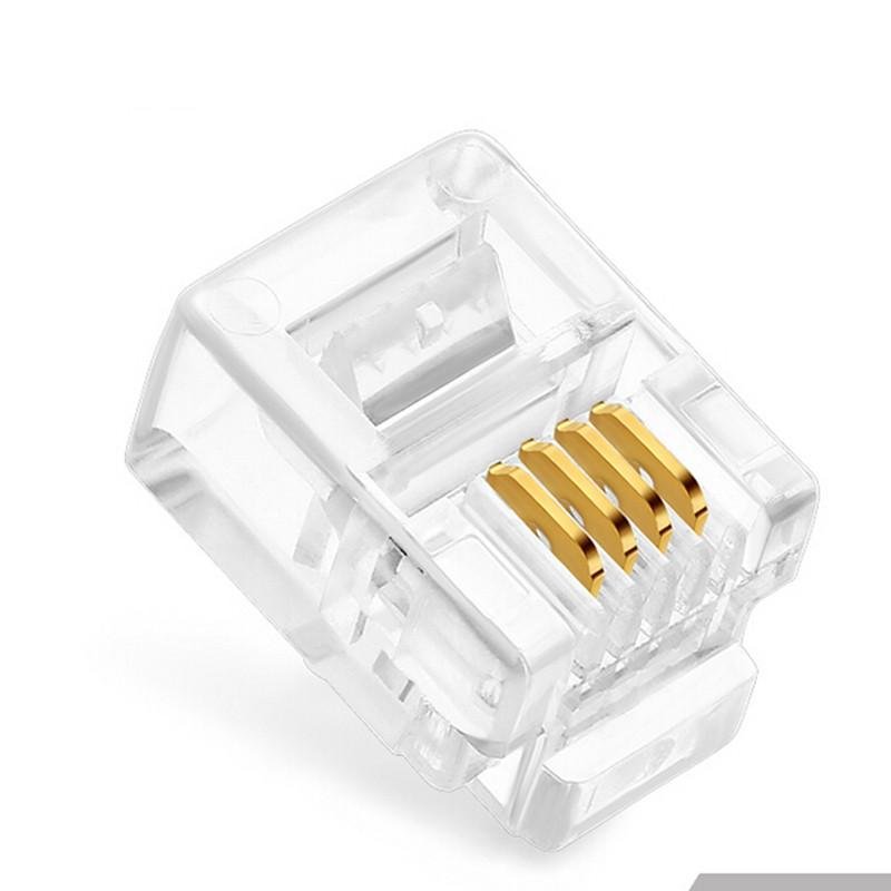 RJ11 6P4C Modular Plug - Image 1