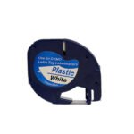 DYMO LetraTag 12mm x 4m Plastic Compatible Label Tape - Image 7