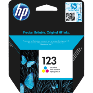 HP 123 Tri-Colour Original Ink Cartridge (F6V16AE)