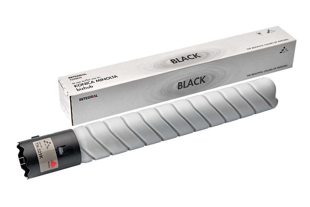 13100084_TN321K_bizhubC224-1.png Konica Minolta TN321 Compatible Toner - Integral Brand - Black - Image 1