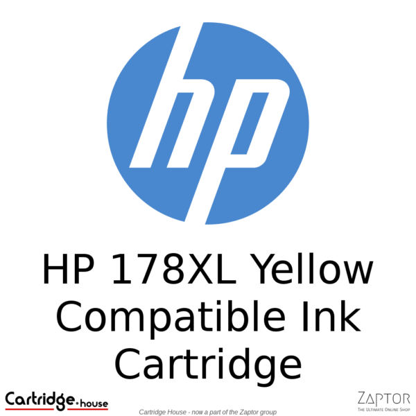 HP 178XL Yellow Compatible Ink Cartridge - Alternate Brand