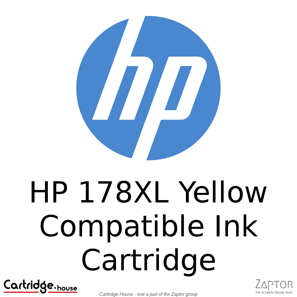 178XLY.png HP 178XL Yellow Compatible Ink Cartridge - Alternate Brand - Image 1