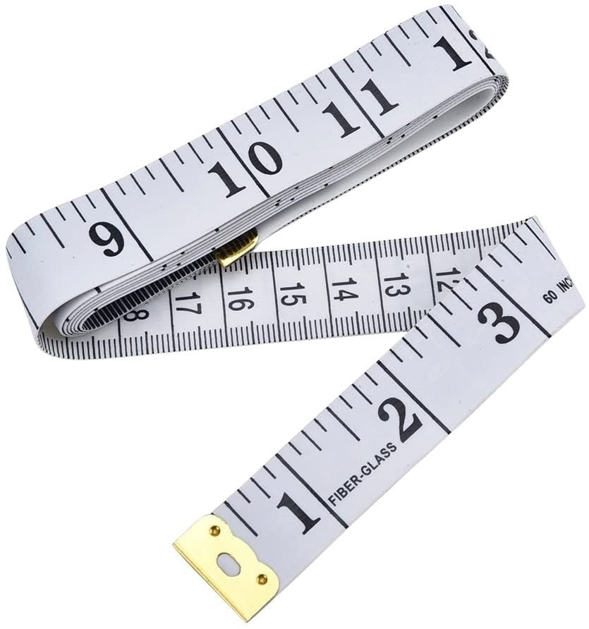 200CMTailorsTapeMeasure.jpg 200 cm Tailors tape measure - Pack of 3 - Image 1