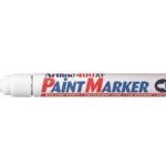 Artline - EK 400 Medium Point Permanent White Paint Marker 2 3mm