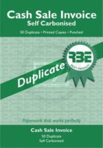 A5 Cash Sale Duplicate Pads