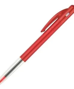 Bic Clic Medium Red Ballpoint Pen
