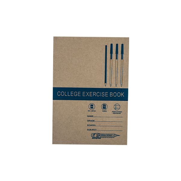 College Exercise Book - A4  72 Page Q amp M Ruled  5 Pack