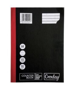 A4 Counter Book 3-Quire 288 Page Feint and Margin